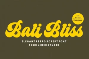 Bali Bliss Font
