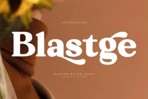 Blastge Font