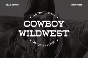 Cowboy Wildwest Font