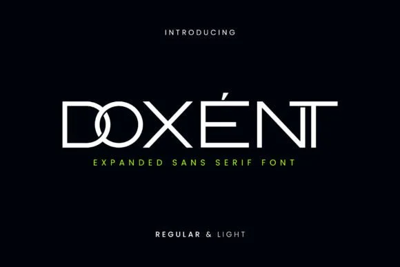 Doxent Font