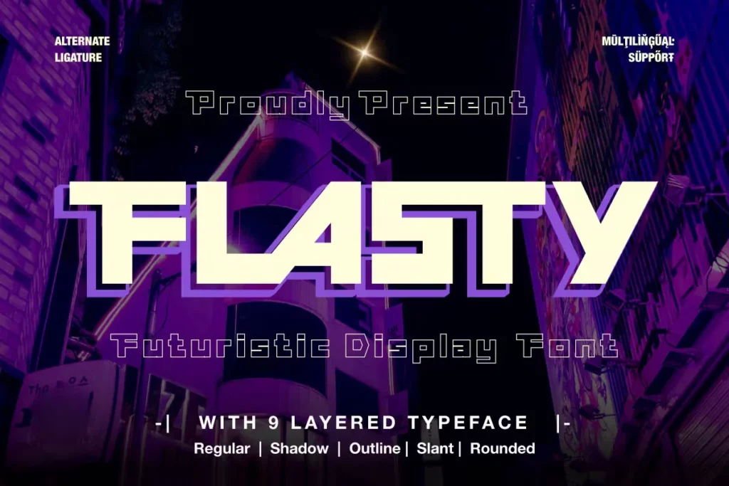 Flasty Font