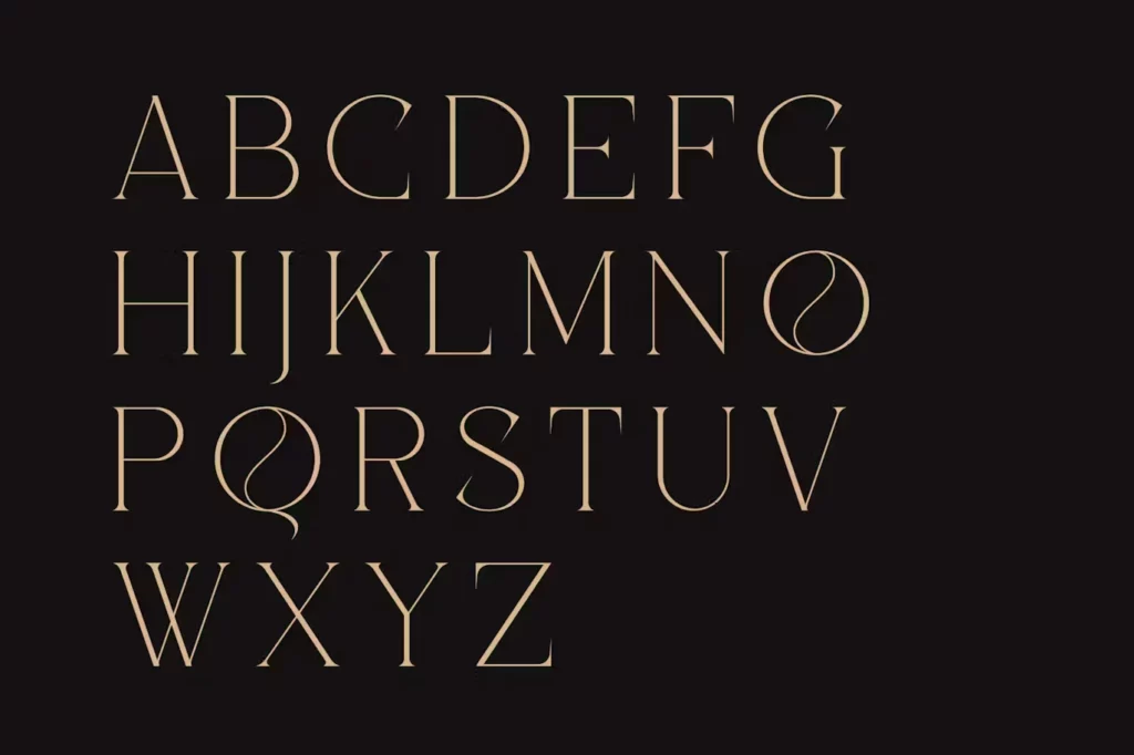 Golden Font