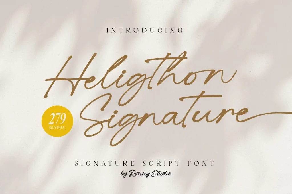 Heligthon Font