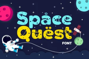 Space Quest Font