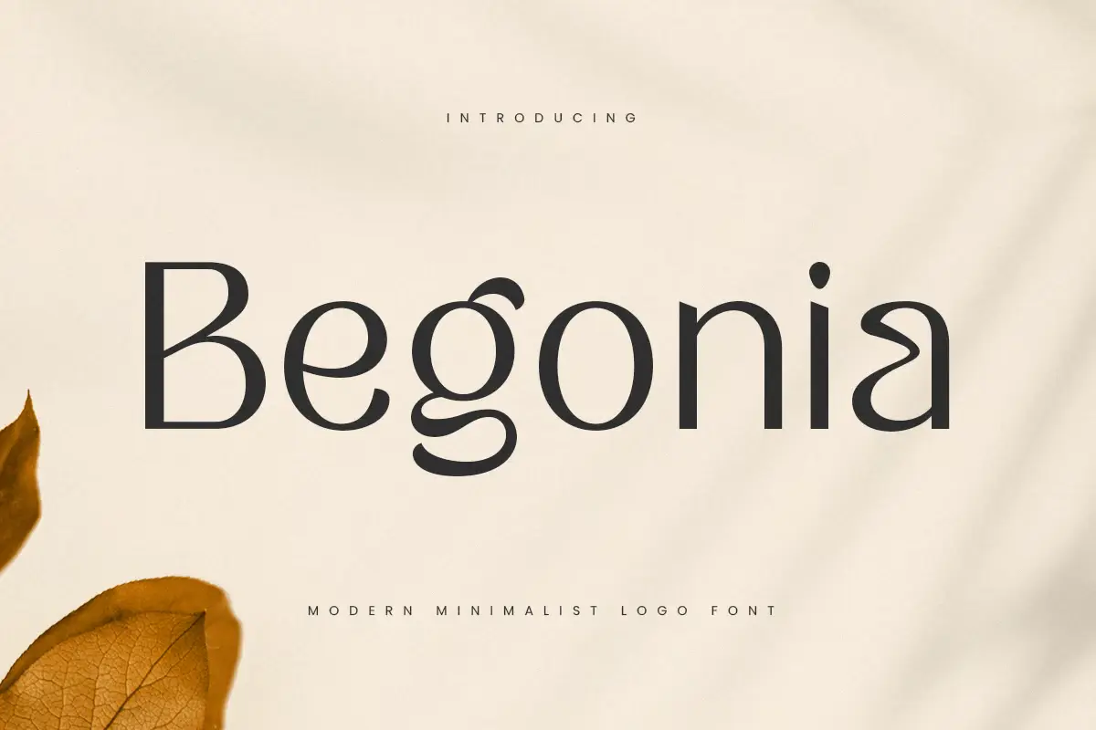 Begonia Font