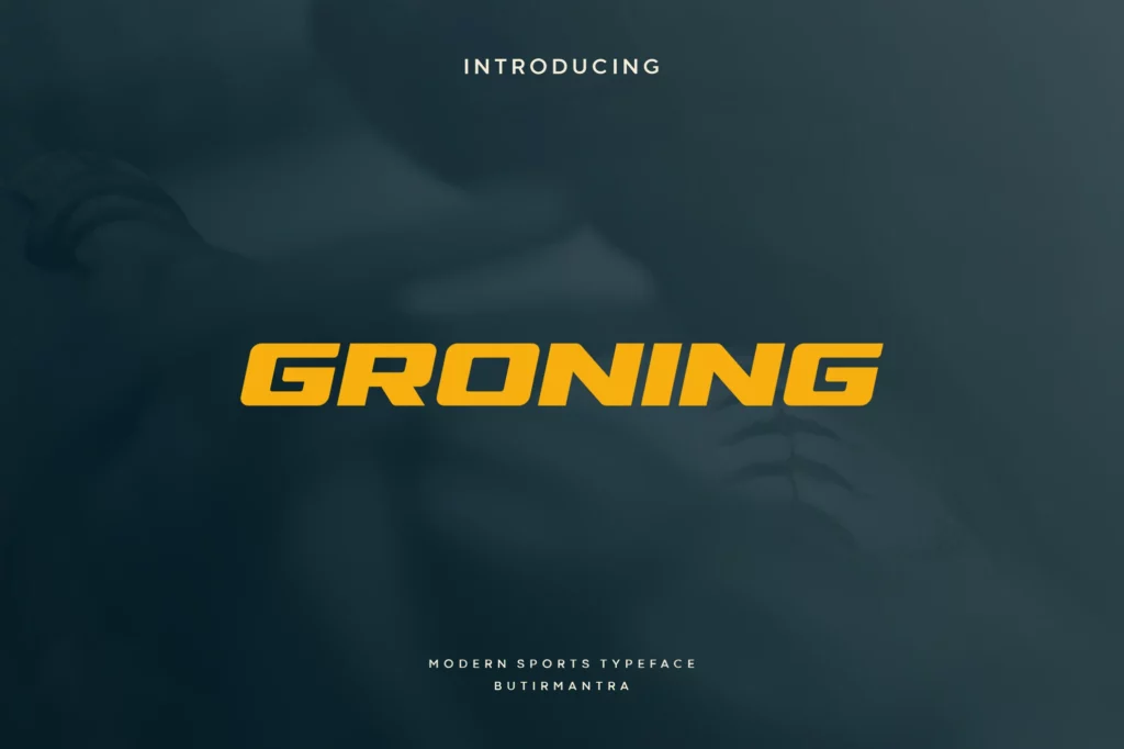 Groning Font