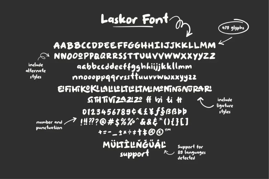 Laskor Font