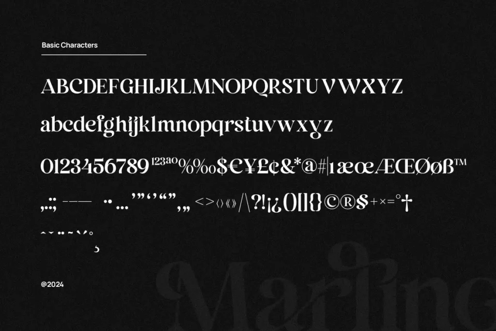 Marlino Font