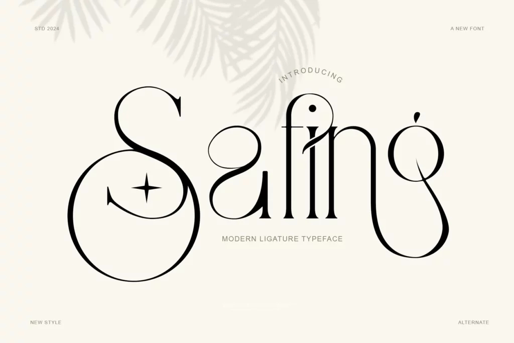 Safing Font