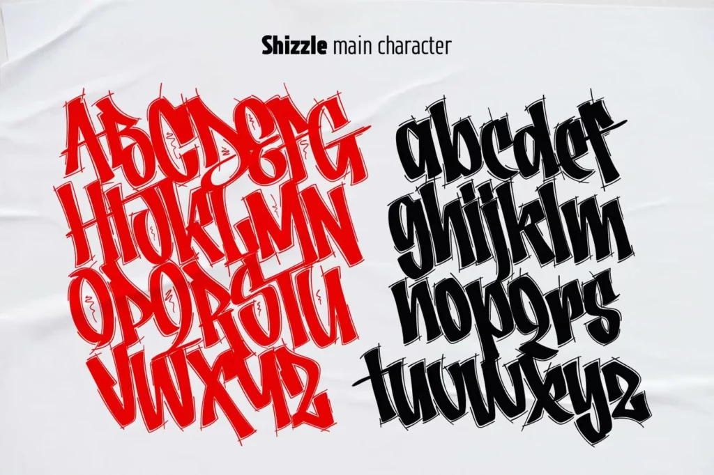 Shizzle Font