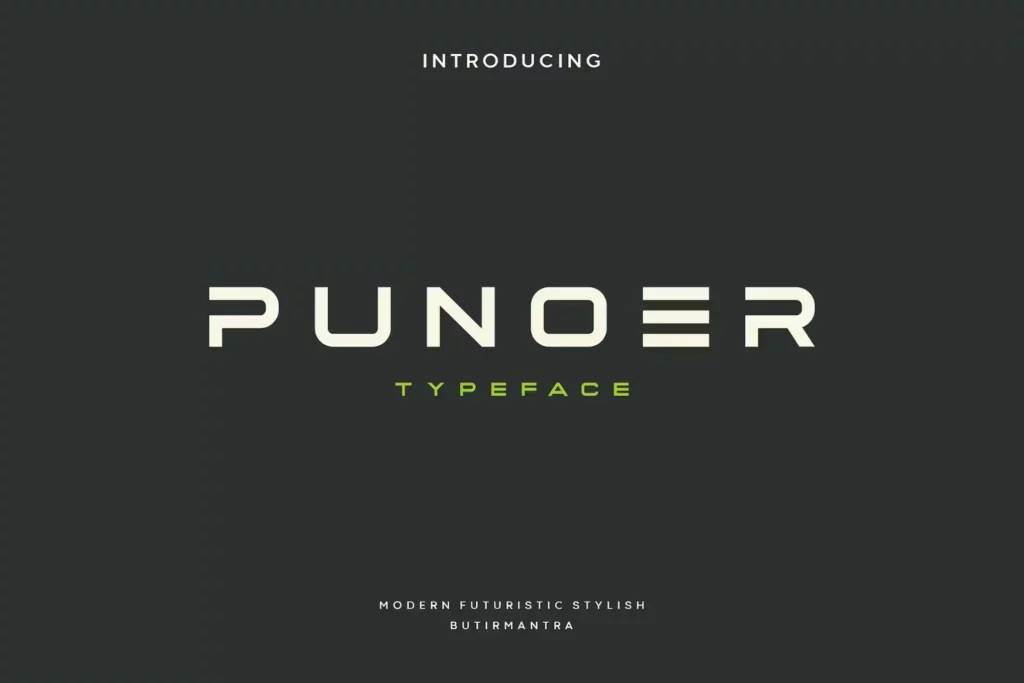 Punoer Font