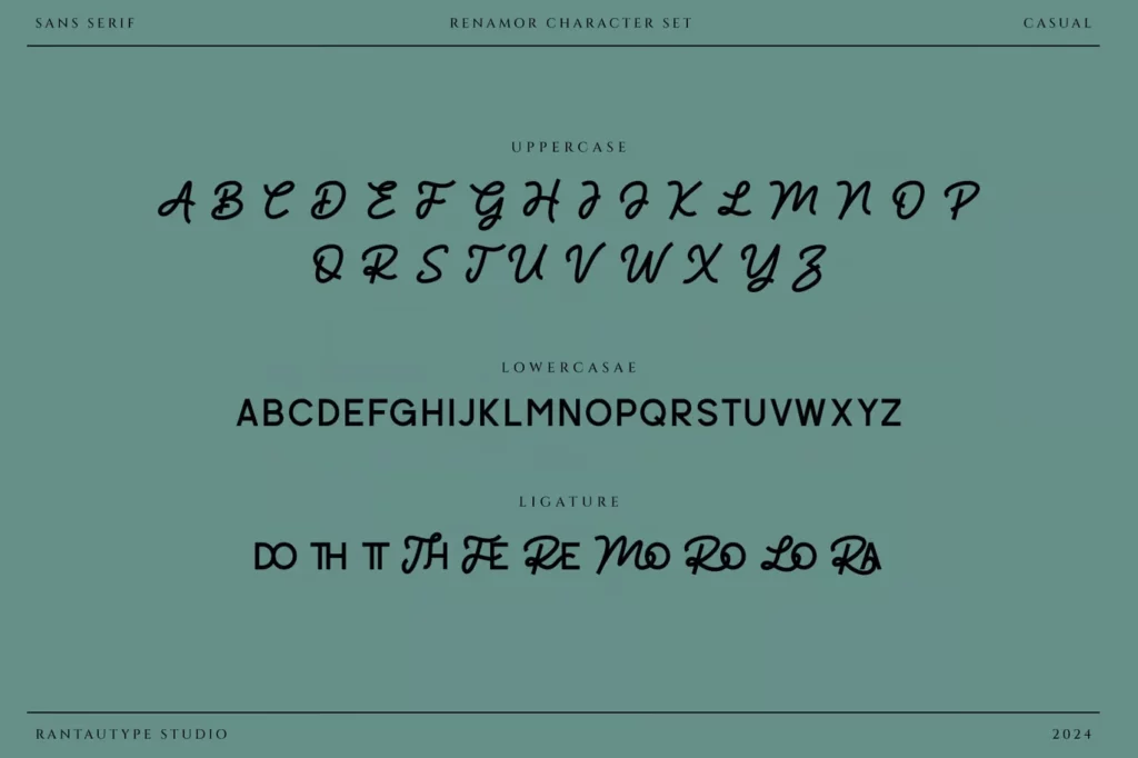 Renamor Font