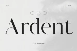 Ardent Font