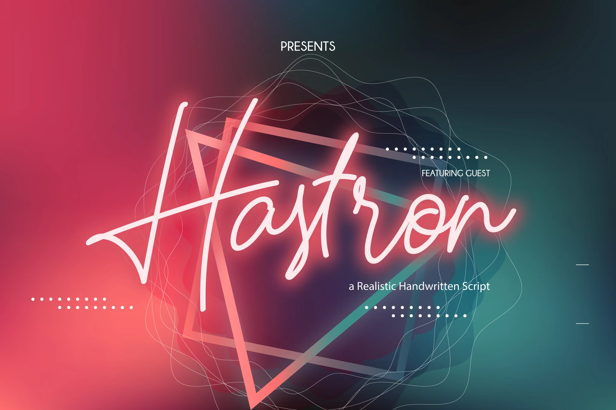 Hastron Font