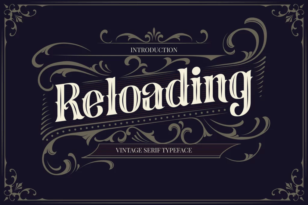 Reloading Font