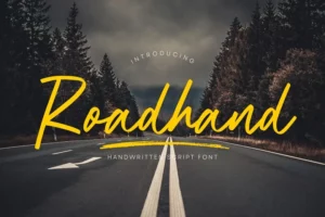 Roadhand Font