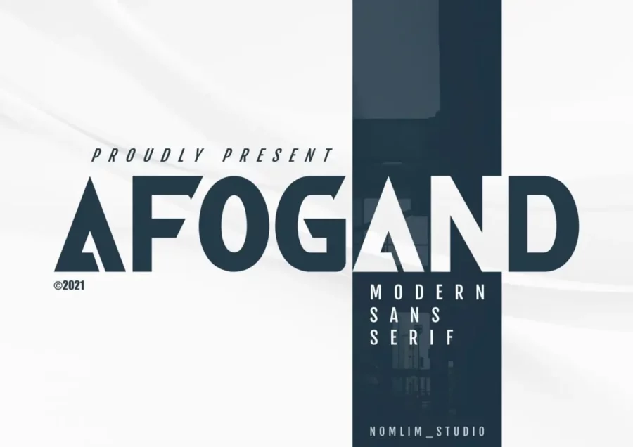 Afogand Font