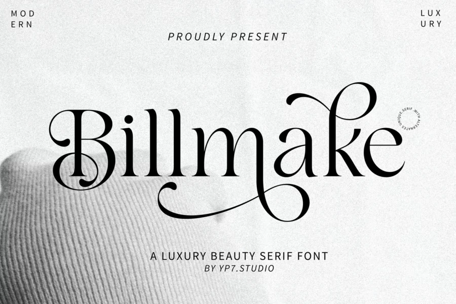 Billmake Font