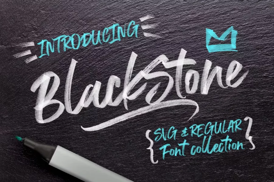 Black Stone Font