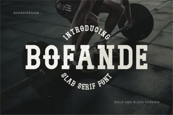 Bofande Font