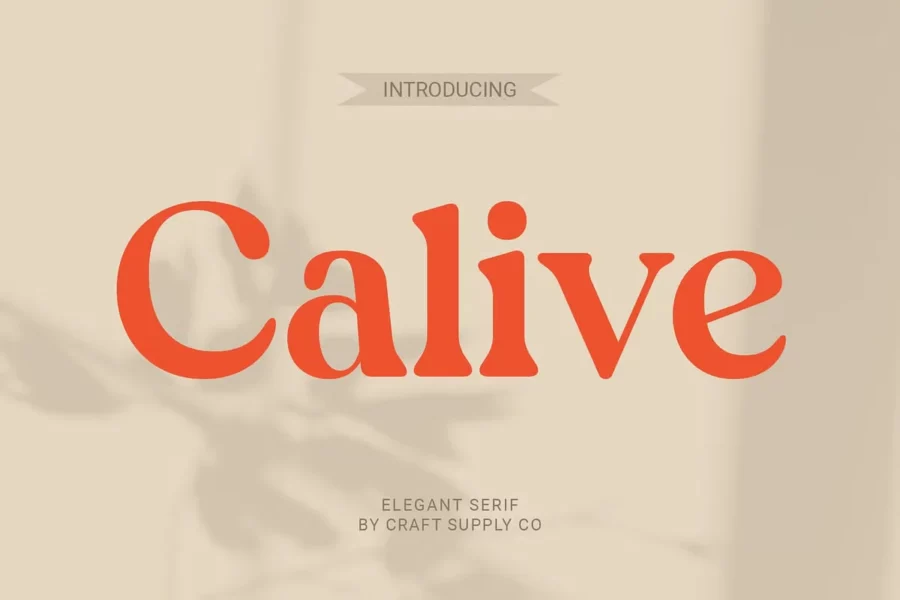 Calive Font