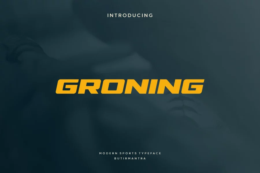 Groning Font