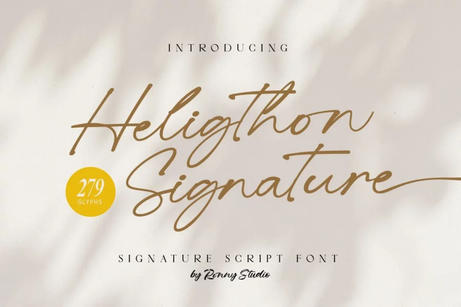 Heligthon Font