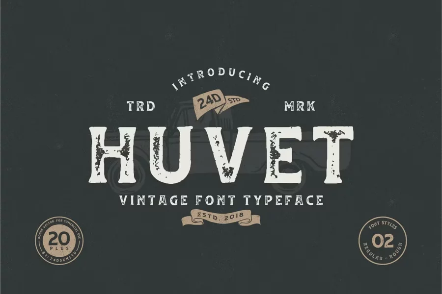 Huvet Font