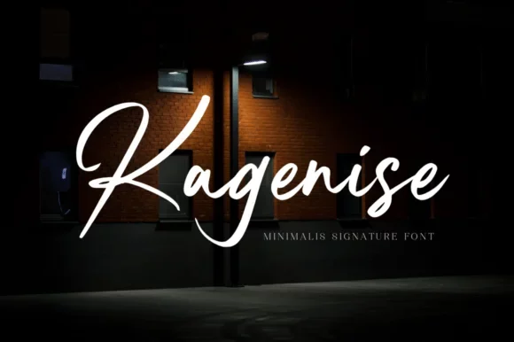 Kagenise Font