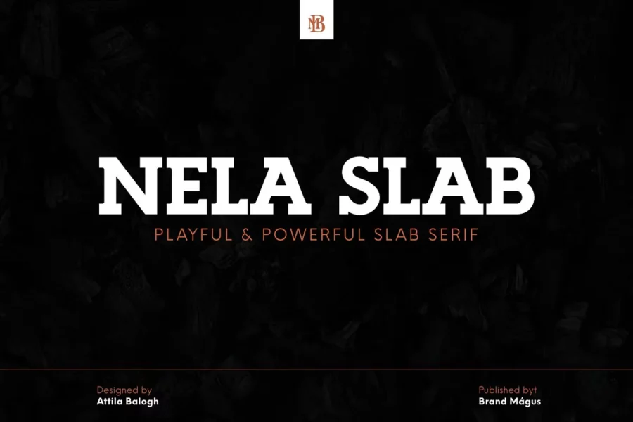 Nela Slab Font