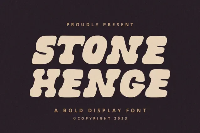 Stonehenge Font