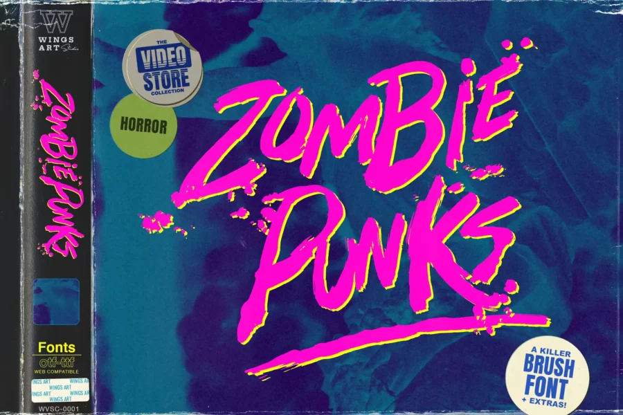 Zombie Punks Font